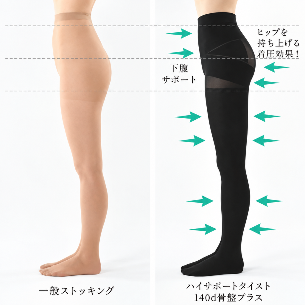 Be-fit ハイサポートタイスト140d骨盤プラス
